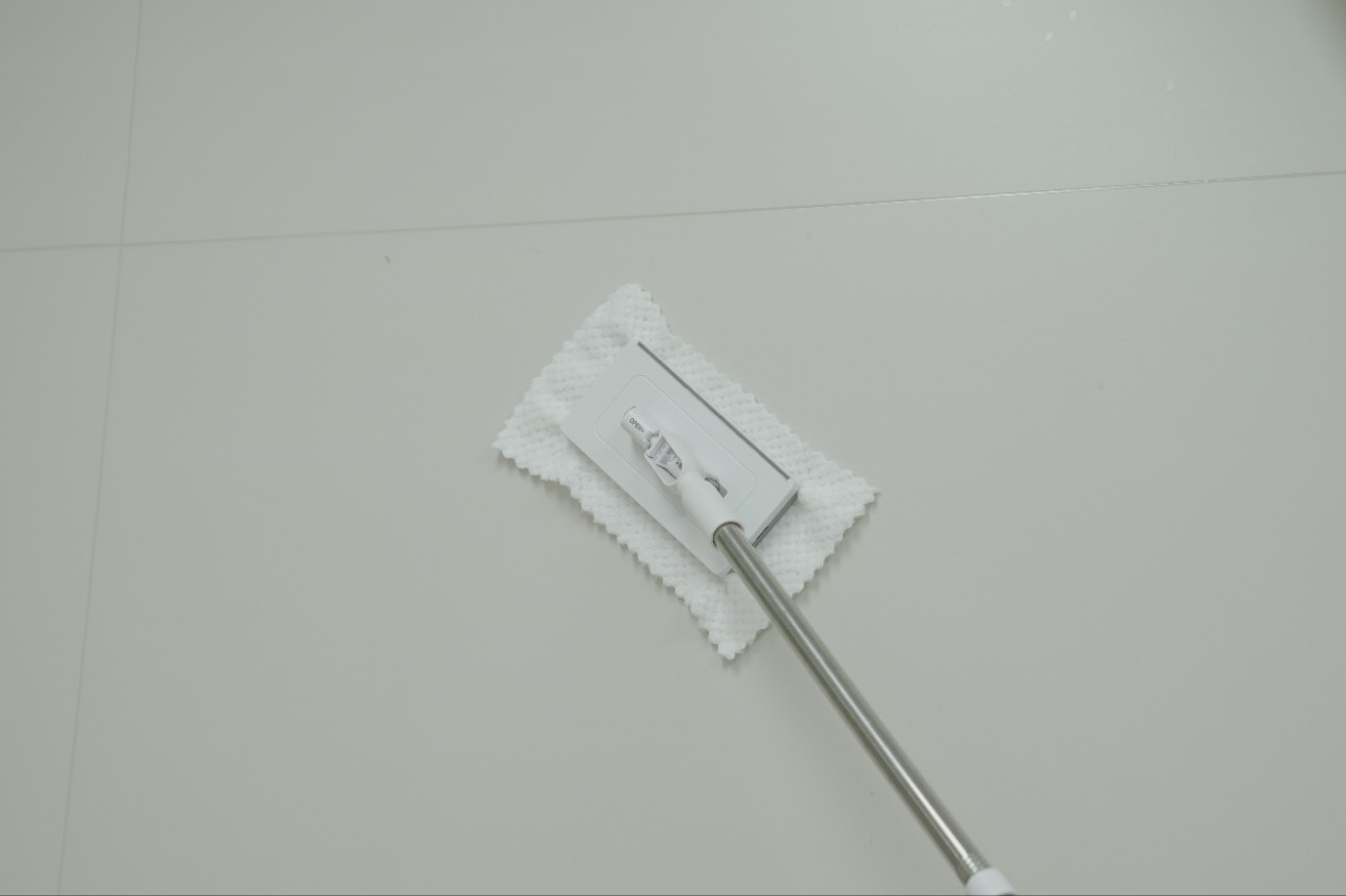 Hands-Free Automatic Clamping Mop, Wet Dry Dual Use, Multiple Sizes Lazy Mop,Two mop covers for one mop, turns one into two - Image 2