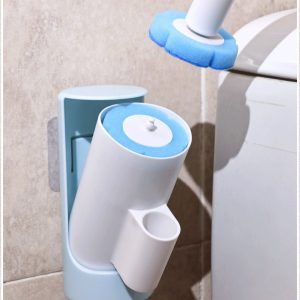 Wall-Mounted Disposable Toilet Brush, No Dead Angle Cleaning