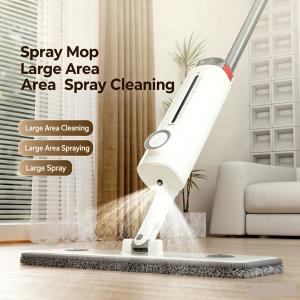 Hands-Free Spray Mop: One-Click Clean, Large-Area Floor Care